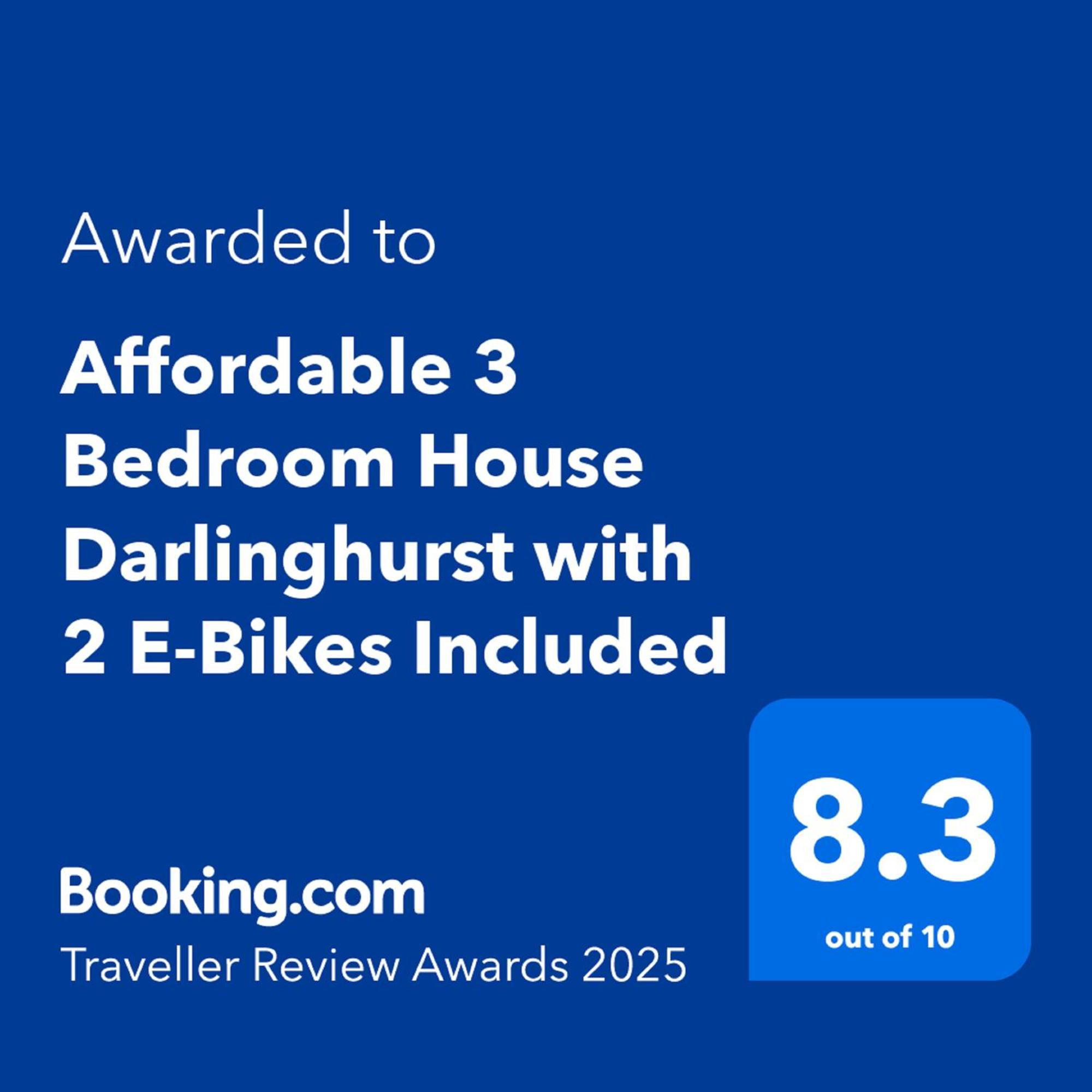 Affordable 3 Bedroom House Darlinghurst With 2 E-Bikes Included Sydney Exterior foto